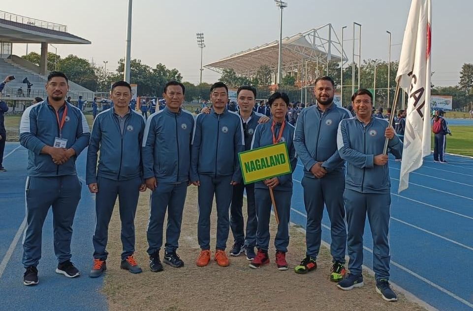 Forest Department, Nagaland participated in the 26th All India Forest Sports Meet held at Panchkula, Haryana from March 10 to 14. (DIPR Photo)